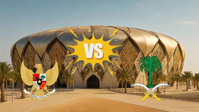 Beda 4 Jam, Kick Off Timnas Indonesia Vs Arab Saudi Malam Ini